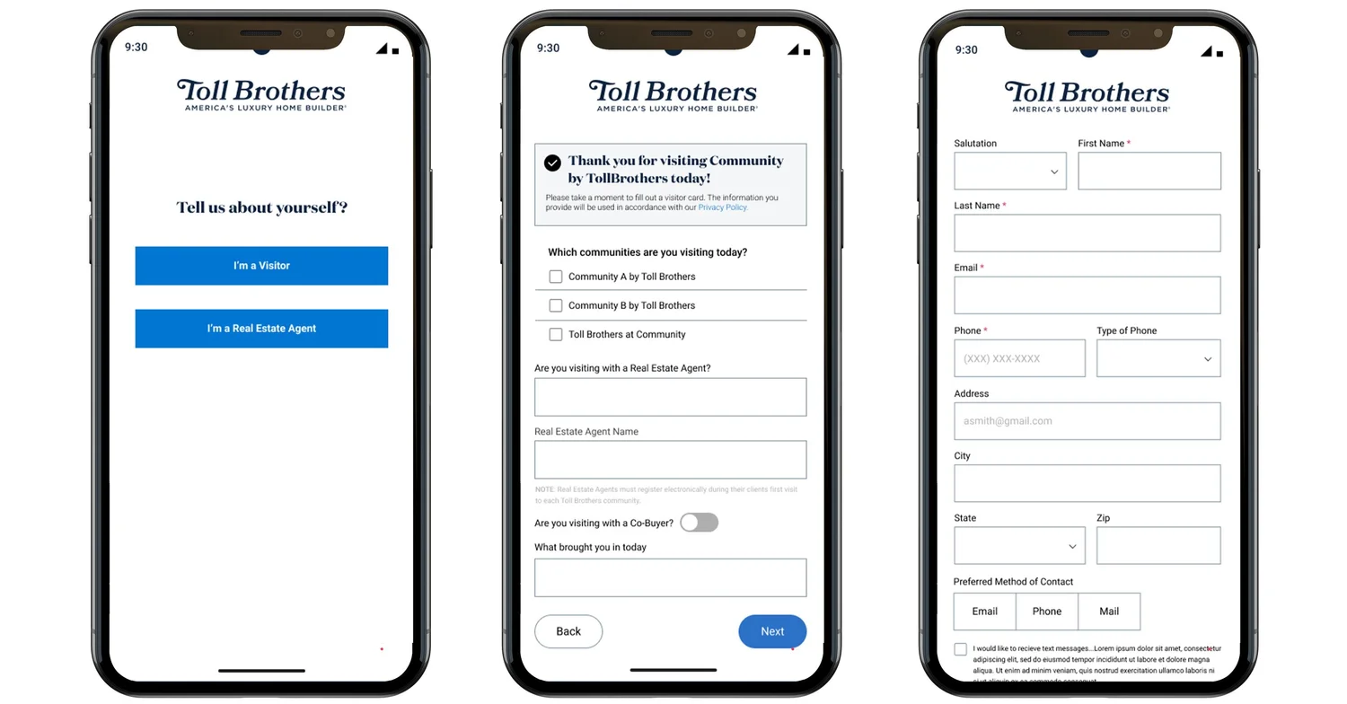 Mobile view — ISP redesign